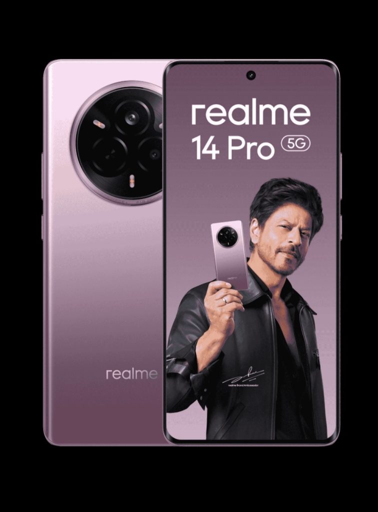 Realme 14 pro specifications, front and back overview 