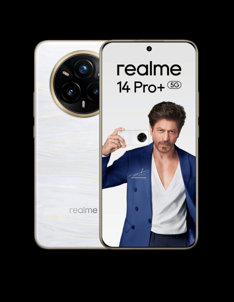 Realme 14 pro plus front and back overview 